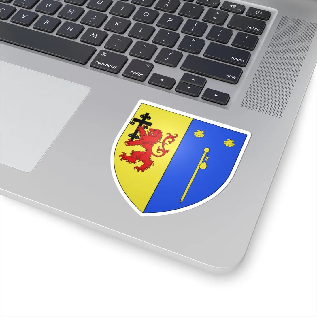 Blason Fr Ahetze Labourd (Spain) (Coat of Arms) STICKER Vinyl Kiss-Cut Decal - The Sticker Space