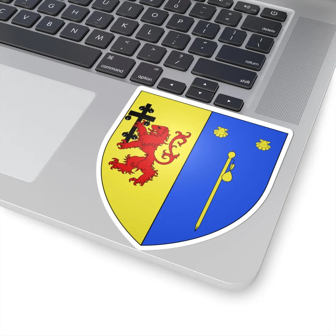 Blason Fr Ahetze Labourd (Spain) (Coat of Arms) STICKER Vinyl Kiss-Cut Decal - The Sticker Space