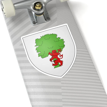 Blason Fr Aincine Basse-Navarre (Spain) (Coat of Arms) STICKER Vinyl Kiss-Cut Decal - The Sticker Space