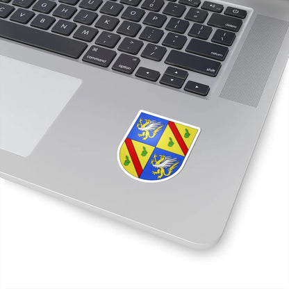 Blason Fr famille Abense Soule (Spain) (Coat of Arms) STICKER Vinyl Kiss-Cut Decal - The Sticker Space