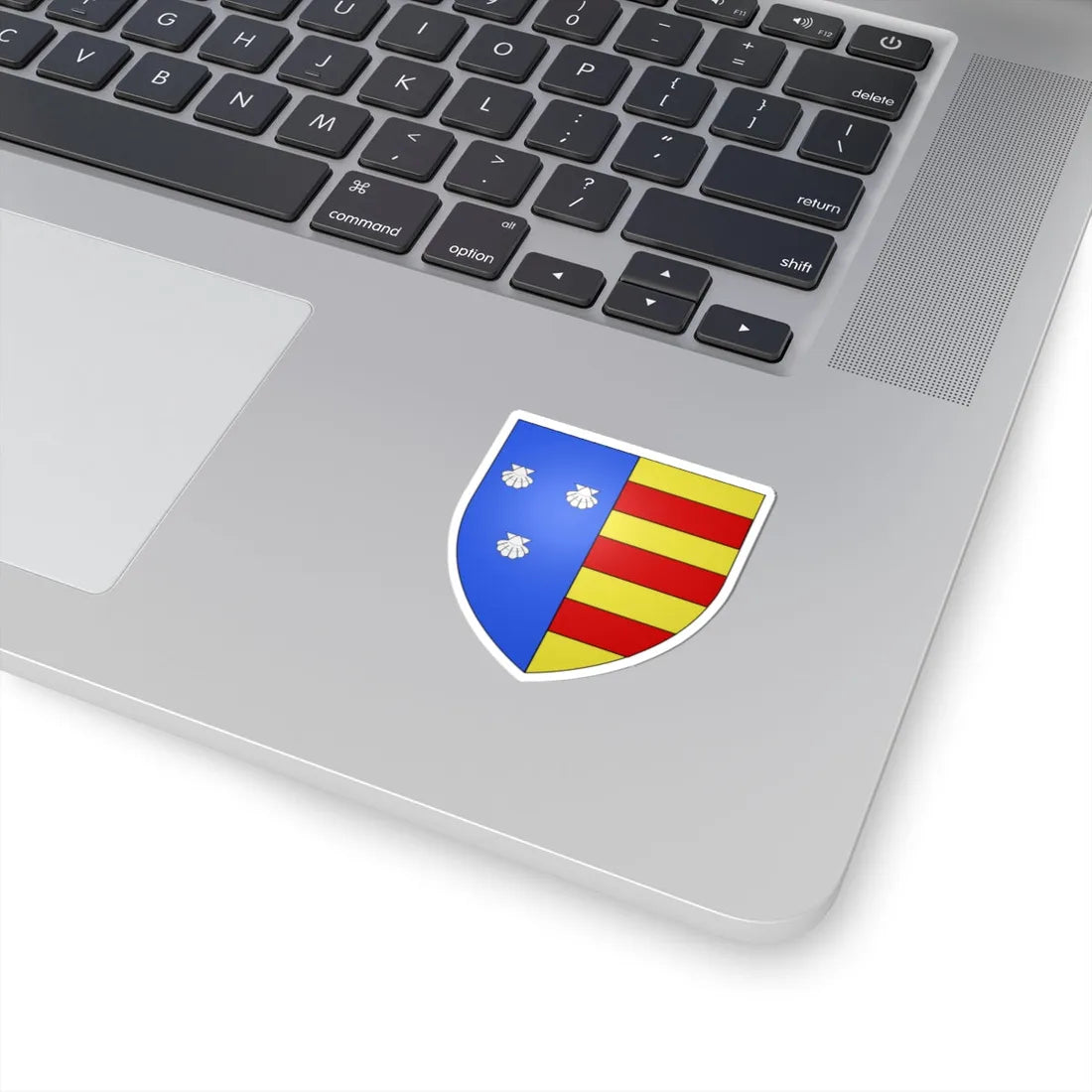 Blason Fr famille Ahaxe Cize (Spain) (Coat of Arms) STICKER Vinyl Kiss-Cut Decal - The Sticker Space