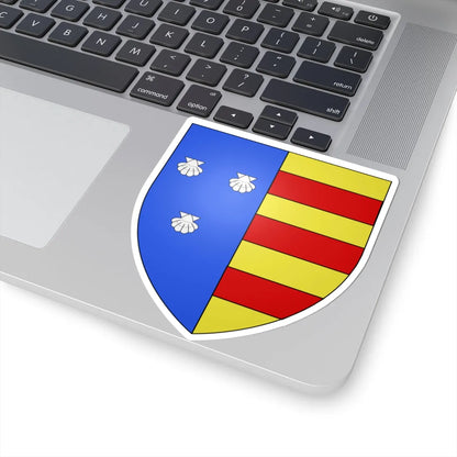 Blason Fr famille Ahaxe Cize (Spain) (Coat of Arms) STICKER Vinyl Kiss-Cut Decal - The Sticker Space