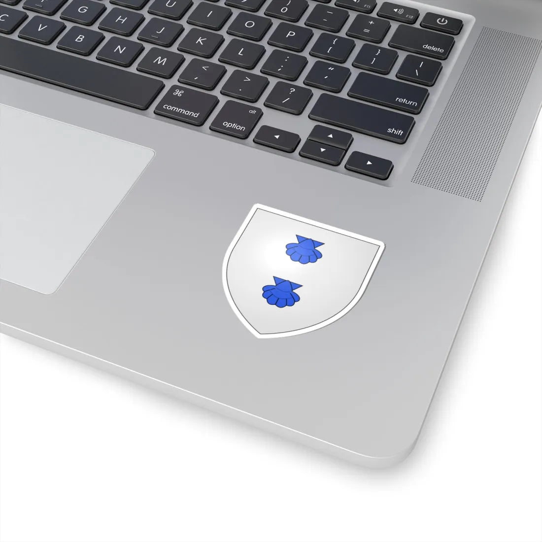 Blason Fr famille Ainciburu Labourd (Spain) (Coat of Arms) STICKER Vinyl Kiss-Cut Decal - The Sticker Space
