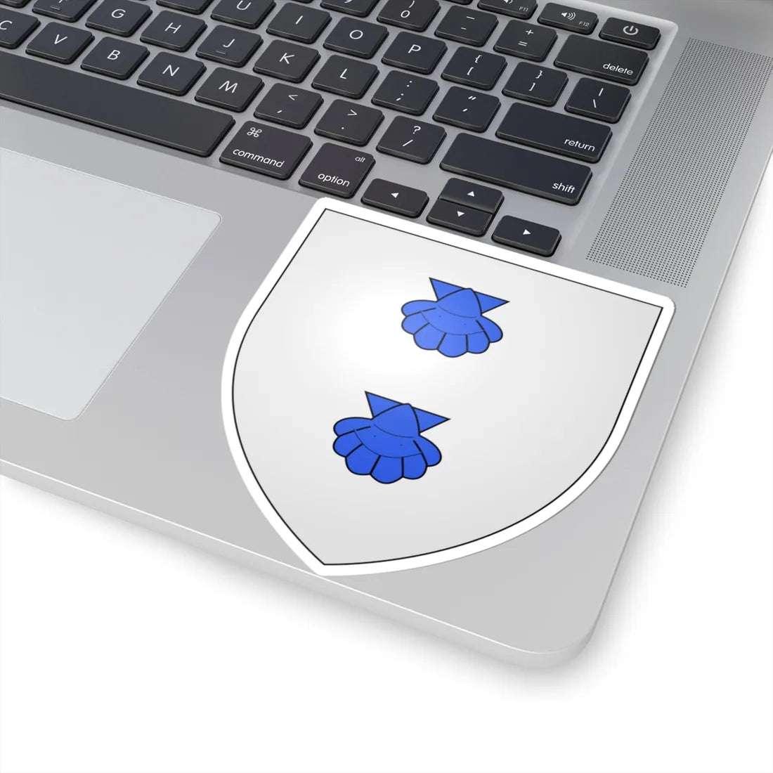 Blason Fr famille Ainciburu Labourd (Spain) (Coat of Arms) STICKER Vinyl Kiss-Cut Decal - The Sticker Space