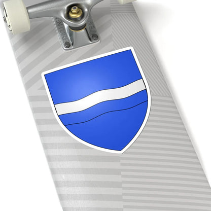 Blason Fr famille Amandeuix Mixe (Spain) (Coat of Arms) STICKER Vinyl Kiss-Cut Decal - The Sticker Space
