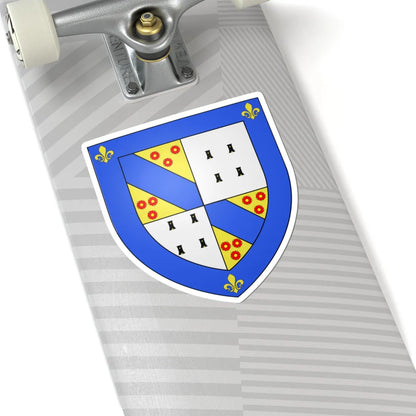 Blason Fr famille Amanuberri Baigorry (Spain) (Coat of Arms) STICKER Vinyl Kiss-Cut Decal - The Sticker Space