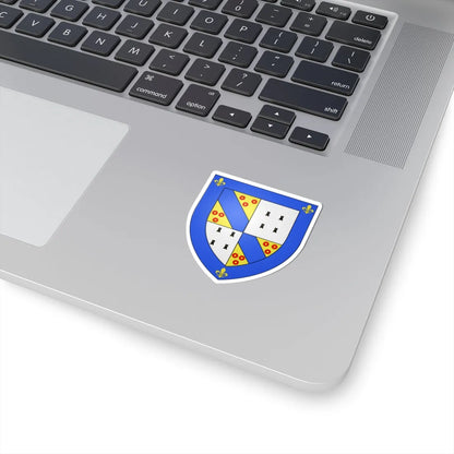 Blason Fr famille Amanuberri Baigorry (Spain) (Coat of Arms) STICKER Vinyl Kiss-Cut Decal - The Sticker Space