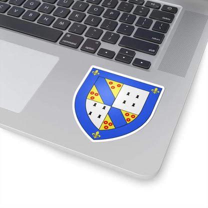 Blason Fr famille Amanuberri Baigorry (Spain) (Coat of Arms) STICKER Vinyl Kiss-Cut Decal - The Sticker Space