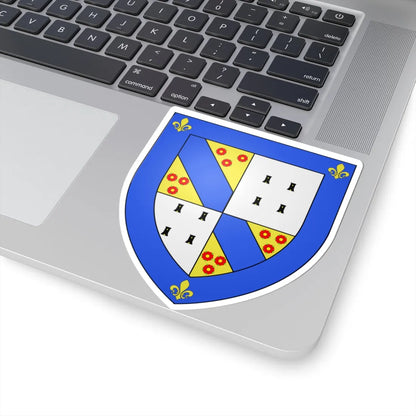 Blason Fr famille Amanuberri Baigorry (Spain) (Coat of Arms) STICKER Vinyl Kiss-Cut Decal - The Sticker Space