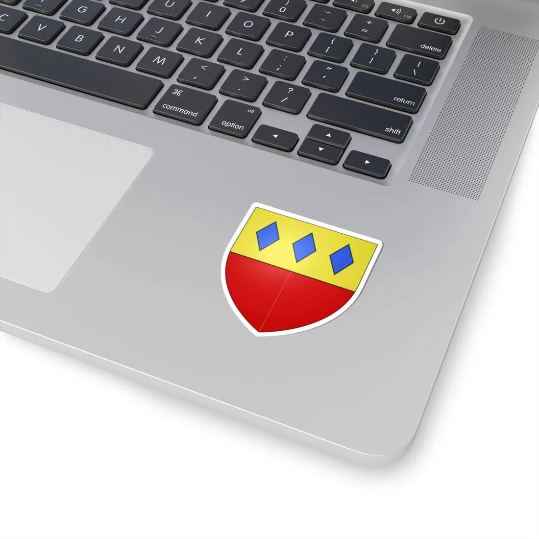 Blason Fr famille Angeloa Mixe (Spain) (Coat of Arms) STICKER Vinyl Kiss-Cut Decal - The Sticker Space