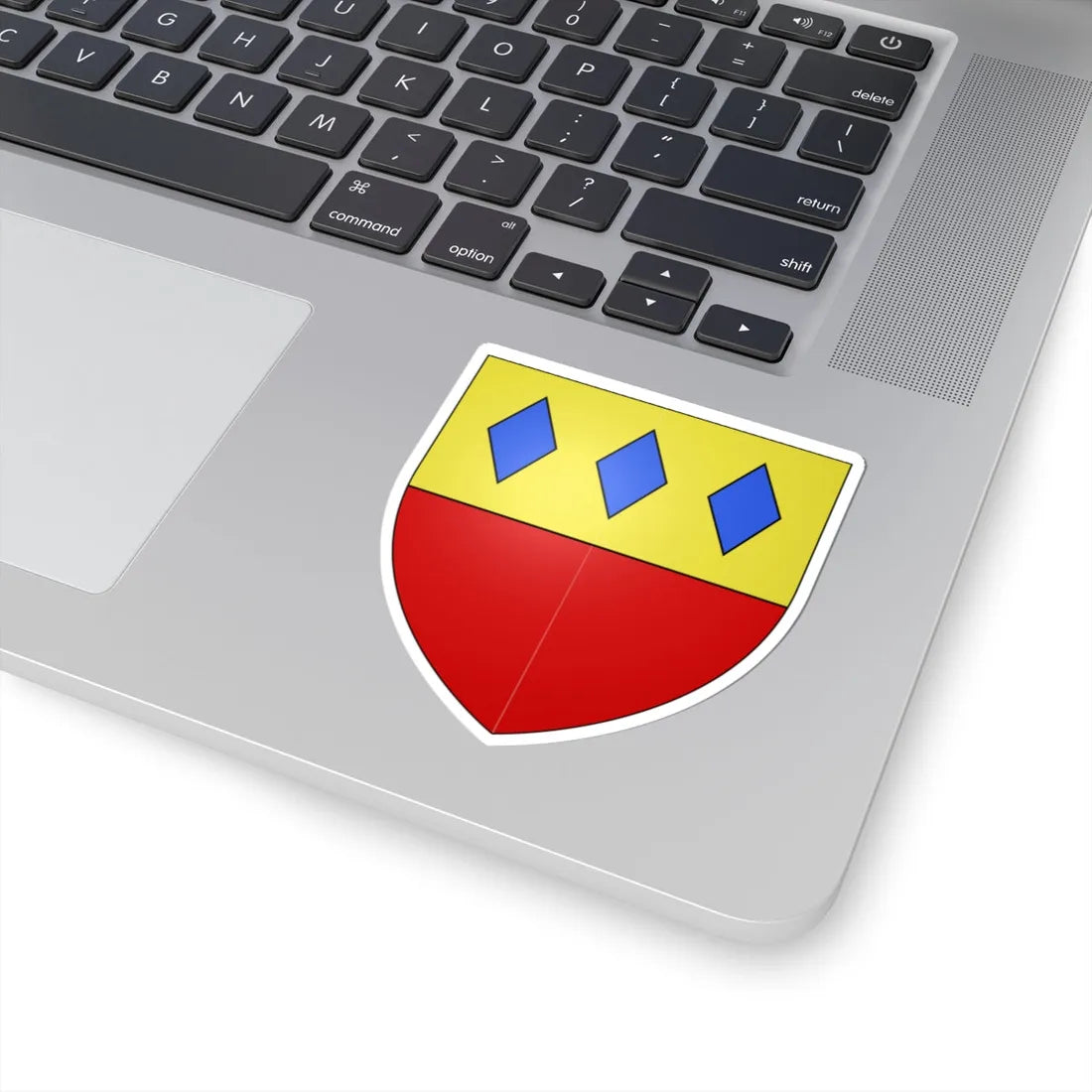 Blason Fr famille Angeloa Mixe (Spain) (Coat of Arms) STICKER Vinyl Kiss-Cut Decal - The Sticker Space