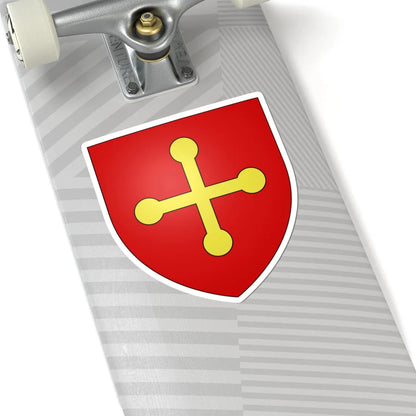 Blason Fr famille Apat Bussunaritz (Spain) (Coat of Arms) STICKER Vinyl Kiss-Cut Decal - The Sticker Space