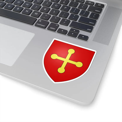 Blason Fr famille Apat Bussunaritz (Spain) (Coat of Arms) STICKER Vinyl Kiss-Cut Decal - The Sticker Space