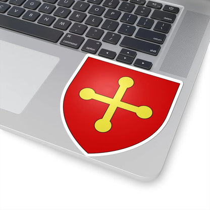 Blason Fr famille Apat Bussunaritz (Spain) (Coat of Arms) STICKER Vinyl Kiss-Cut Decal - The Sticker Space