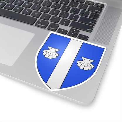 Blason Fr famille Apestegui Basse-Navarre (Spain) (Coat of Arms) STICKER Vinyl Kiss-Cut Decal - The Sticker Space