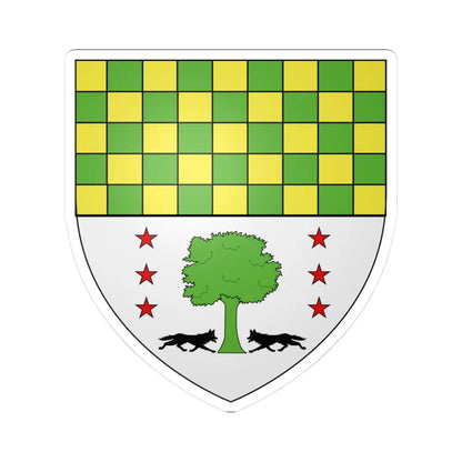 Blason Fr famille Armendaritz Basse-Navarre (Spain) (Coat of Arms) STICKER Vinyl Kiss-Cut Decal 3 Inch White - The Sticker Space