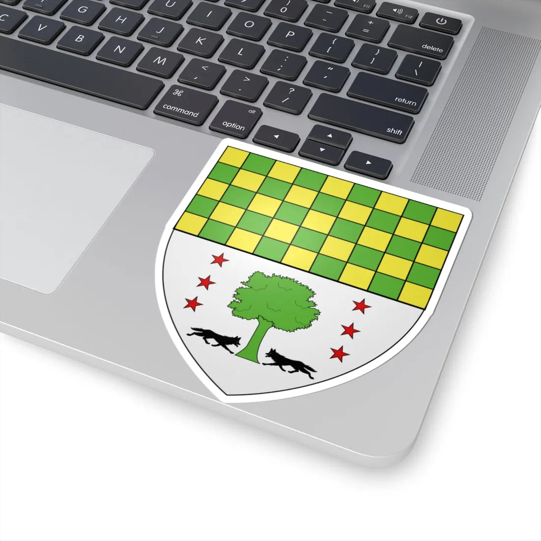 Blason Fr famille Armendaritz Basse-Navarre (Spain) (Coat of Arms) STICKER Vinyl Kiss-Cut Decal - The Sticker Space