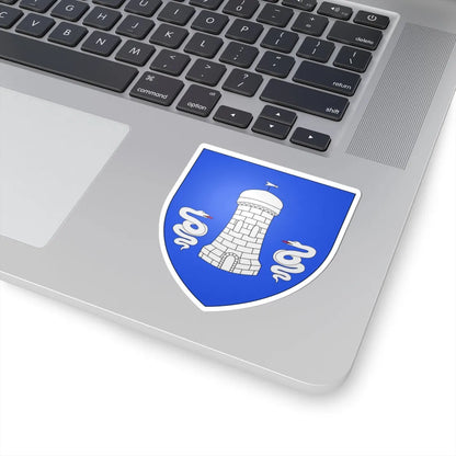 Blason Fr famille Arretche Bayonne (Spain) (Coat of Arms) STICKER Vinyl Kiss-Cut Decal - The Sticker Space