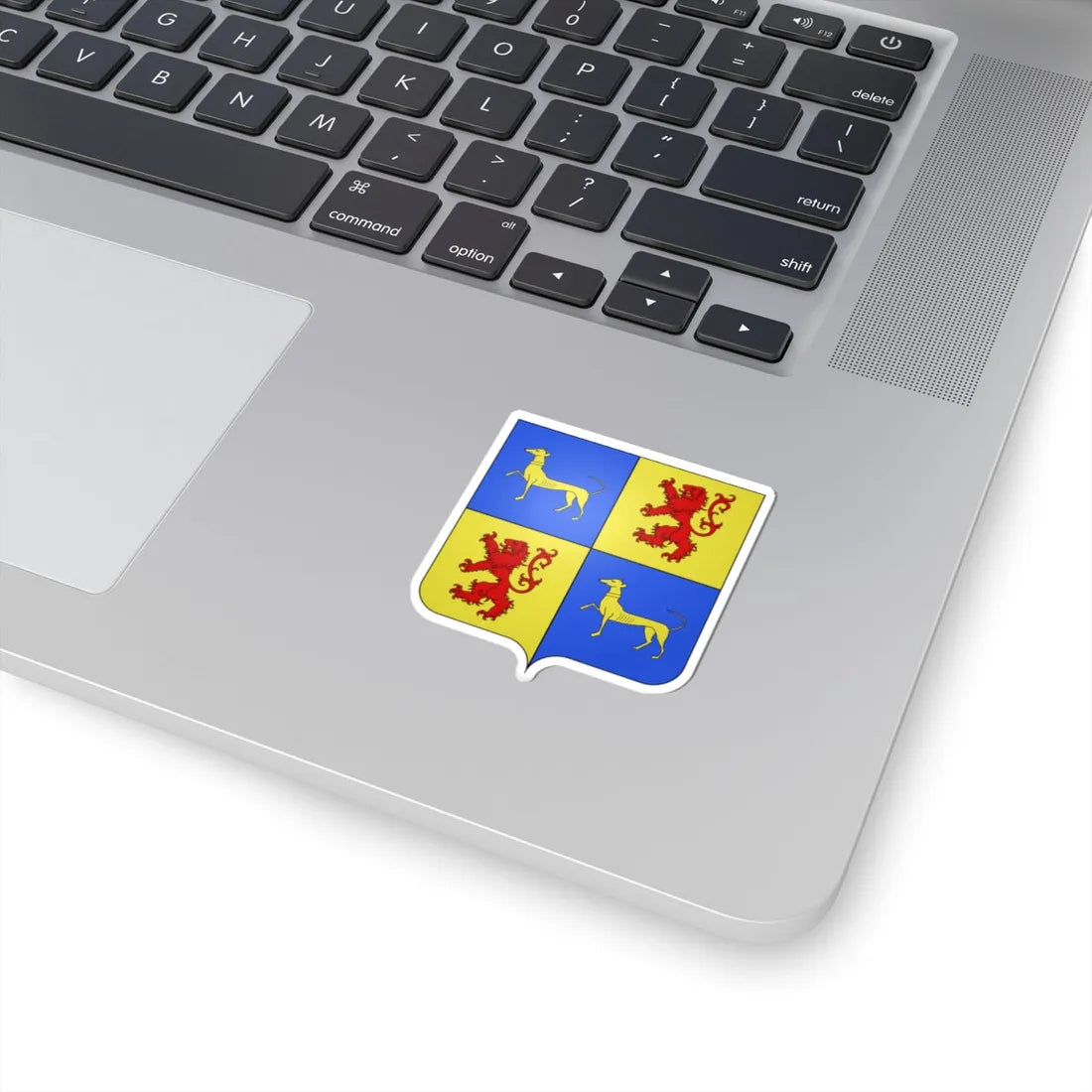 Blason Fr famille Arrius Labastide (Spain) (Coat of Arms) STICKER Vinyl Kiss-Cut Decal - The Sticker Space