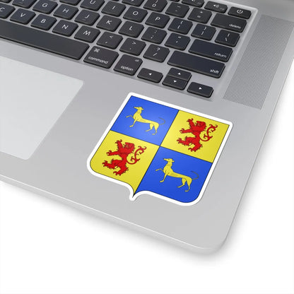 Blason Fr famille Arrius Labastide (Spain) (Coat of Arms) STICKER Vinyl Kiss-Cut Decal - The Sticker Space