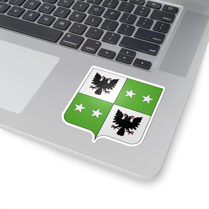 Blason Fr famille Ayarroa Labourd (Spain) (Coat of Arms) STICKER Vinyl Kiss-Cut Decal - The Sticker Space