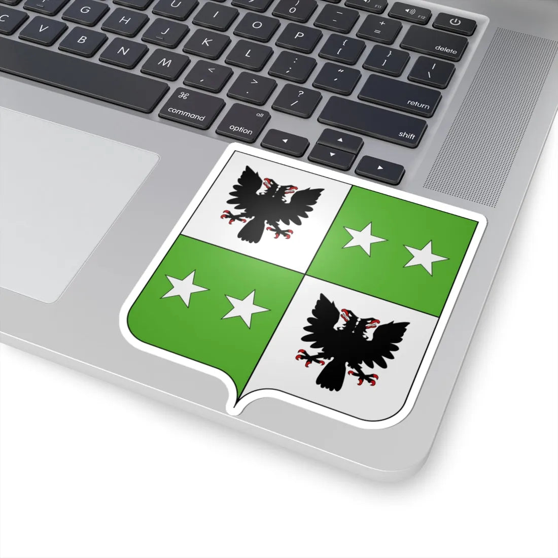 Blason Fr famille Ayarroa Labourd (Spain) (Coat of Arms) STICKER Vinyl Kiss-Cut Decal - The Sticker Space