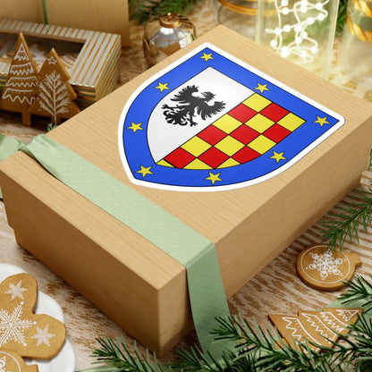 Blason Fr famille Azorero Basse-Navarre (Spain) (Coat of Arms) STICKER Vinyl Kiss-Cut Decal - The Sticker Space