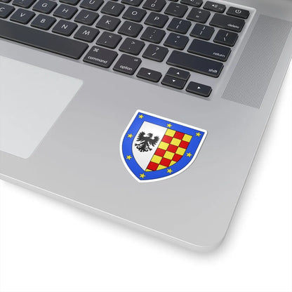 Blason Fr famille Azorero Basse-Navarre (Spain) (Coat of Arms) STICKER Vinyl Kiss-Cut Decal - The Sticker Space