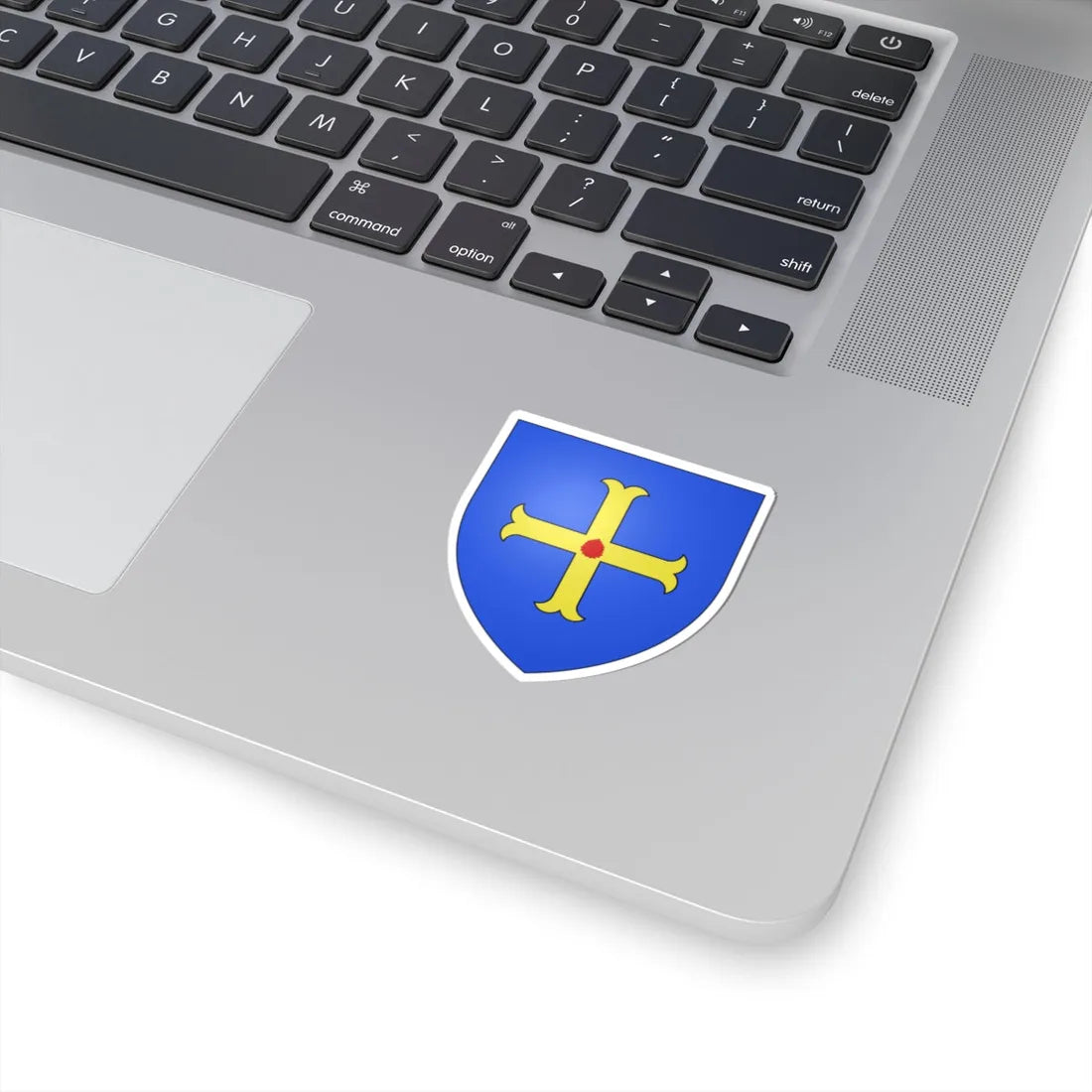 Blason Fr famille Azparren Labourd (Spain) (Coat of Arms) STICKER Vinyl Kiss-Cut Decal - The Sticker Space
