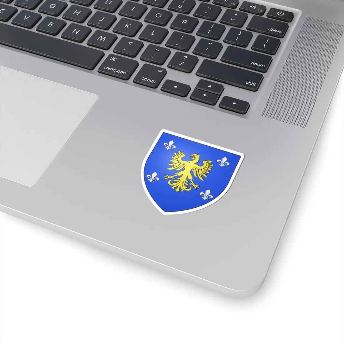 Blason Fr famille Barace Soule (Spain) (Coat of Arms) STICKER Vinyl Kiss-Cut Decal - The Sticker Space
