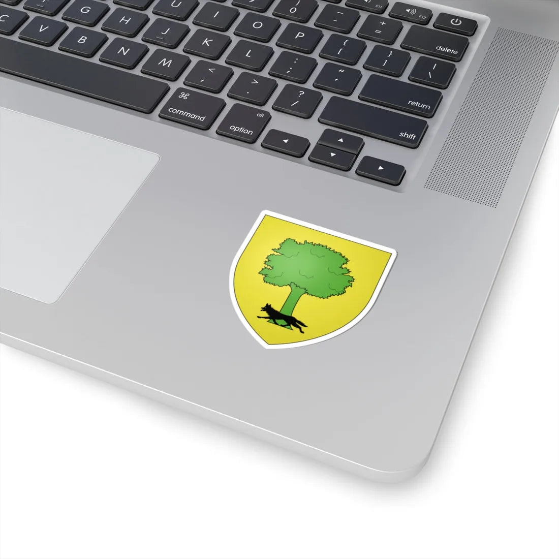 Blason Fr famille Barreneche Basse-Navarre (Spain) (Coat of Arms) STICKER Vinyl Kiss-Cut Decal - The Sticker Space