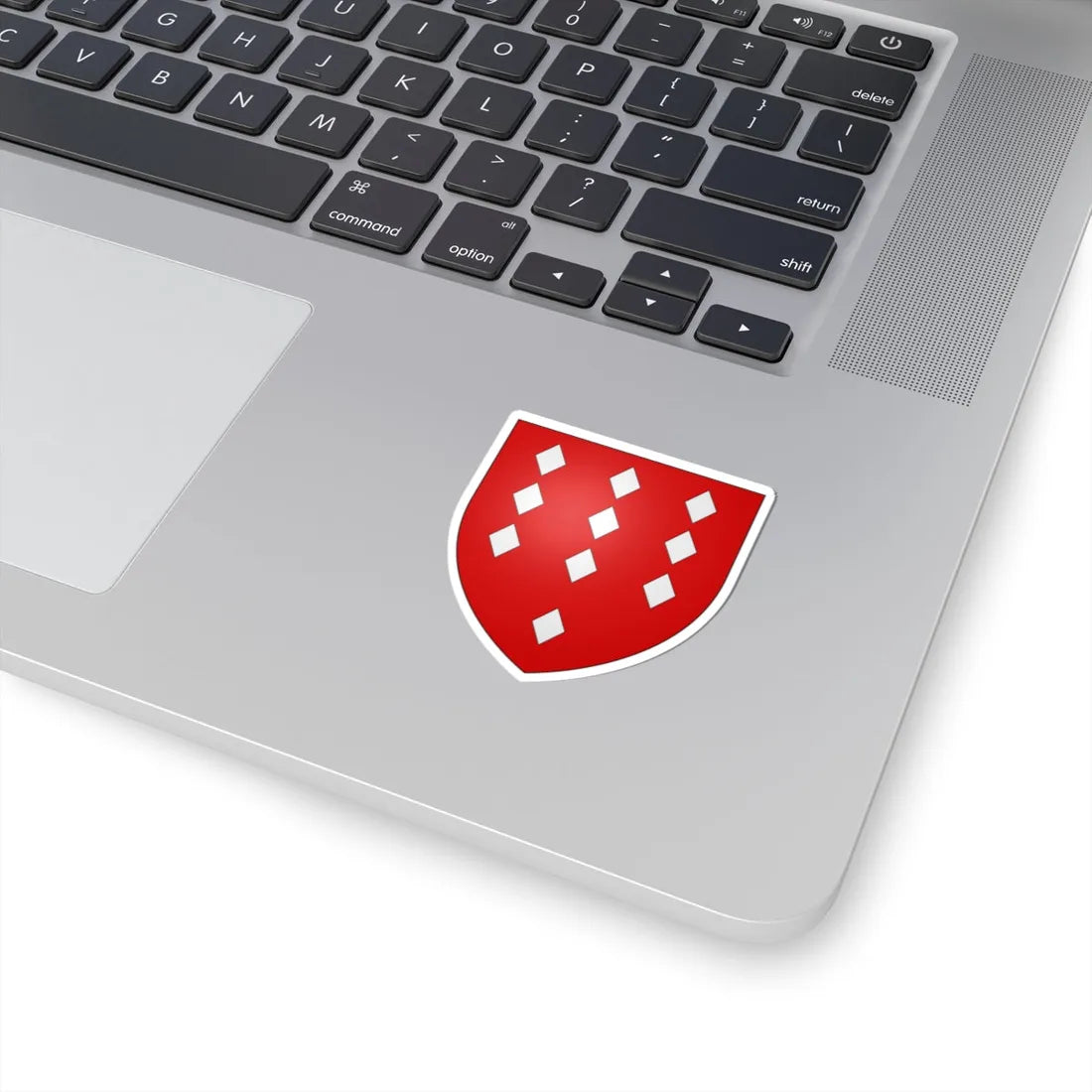 Blason Fr famille Bastarreche Labourd (Spain) (Coat of Arms) STICKER Vinyl Kiss-Cut Decal - The Sticker Space