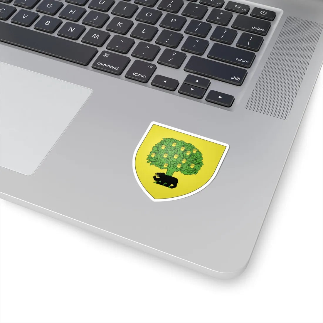 Blason Fr famille Beas Basse-Navarre (Spain) (Coat of Arms) STICKER Vinyl Kiss-Cut Decal - The Sticker Space