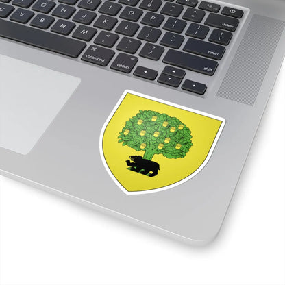 Blason Fr famille Beas Basse-Navarre (Spain) (Coat of Arms) STICKER Vinyl Kiss-Cut Decal - The Sticker Space