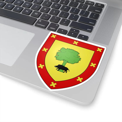 Blason Fr famille Beascan Mixe (Spain) (Coat of Arms) STICKER Vinyl Kiss-Cut Decal - The Sticker Space