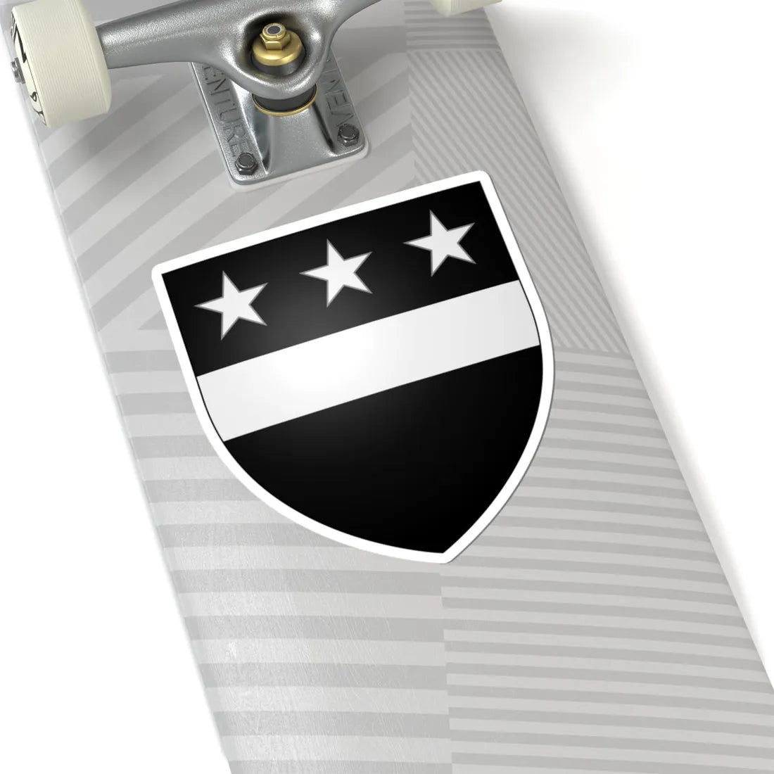 Blason Franck de Borsele selon Gelre (Netherlands) (Coat of Arms) STICKER Vinyl Kiss-Cut Decal - The Sticker Space