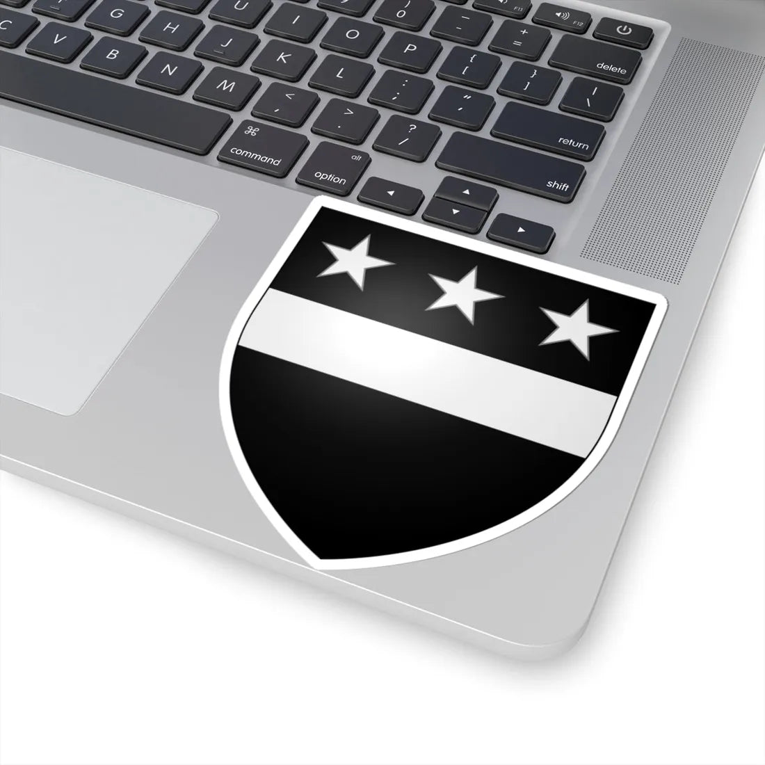 Blason Franck de Borsele selon Gelre (Netherlands) (Coat of Arms) STICKER Vinyl Kiss-Cut Decal - The Sticker Space