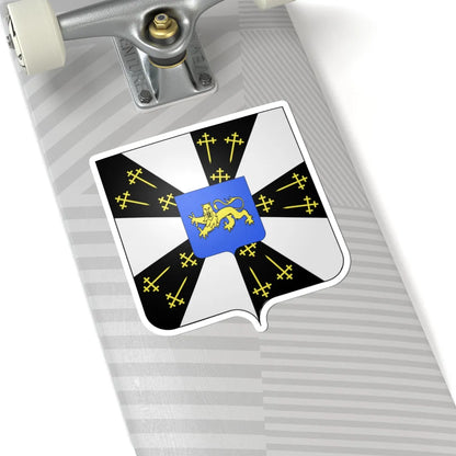 Blason Gammerages (Belgium) (Coat of Arms) STICKER Vinyl Kiss-Cut Decal - The Sticker Space