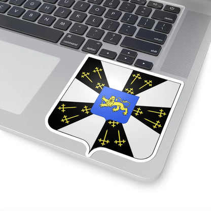 Blason Gammerages (Belgium) (Coat of Arms) STICKER Vinyl Kiss-Cut Decal - The Sticker Space