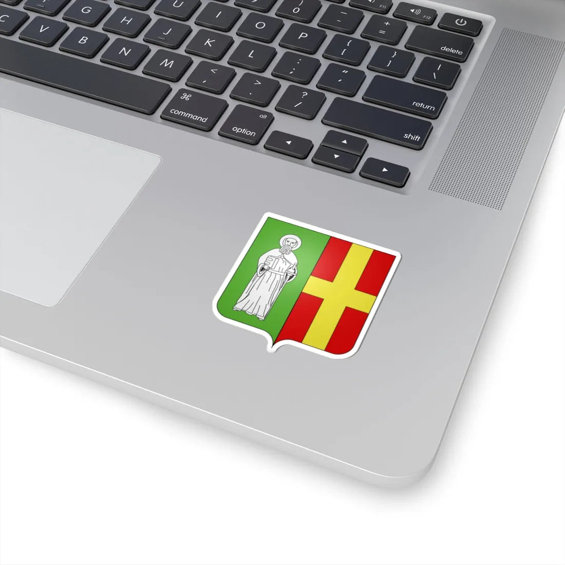 Blason Geetbets (Belgium) (Coat of Arms) STICKER Vinyl Kiss-Cut Decal - The Sticker Space
