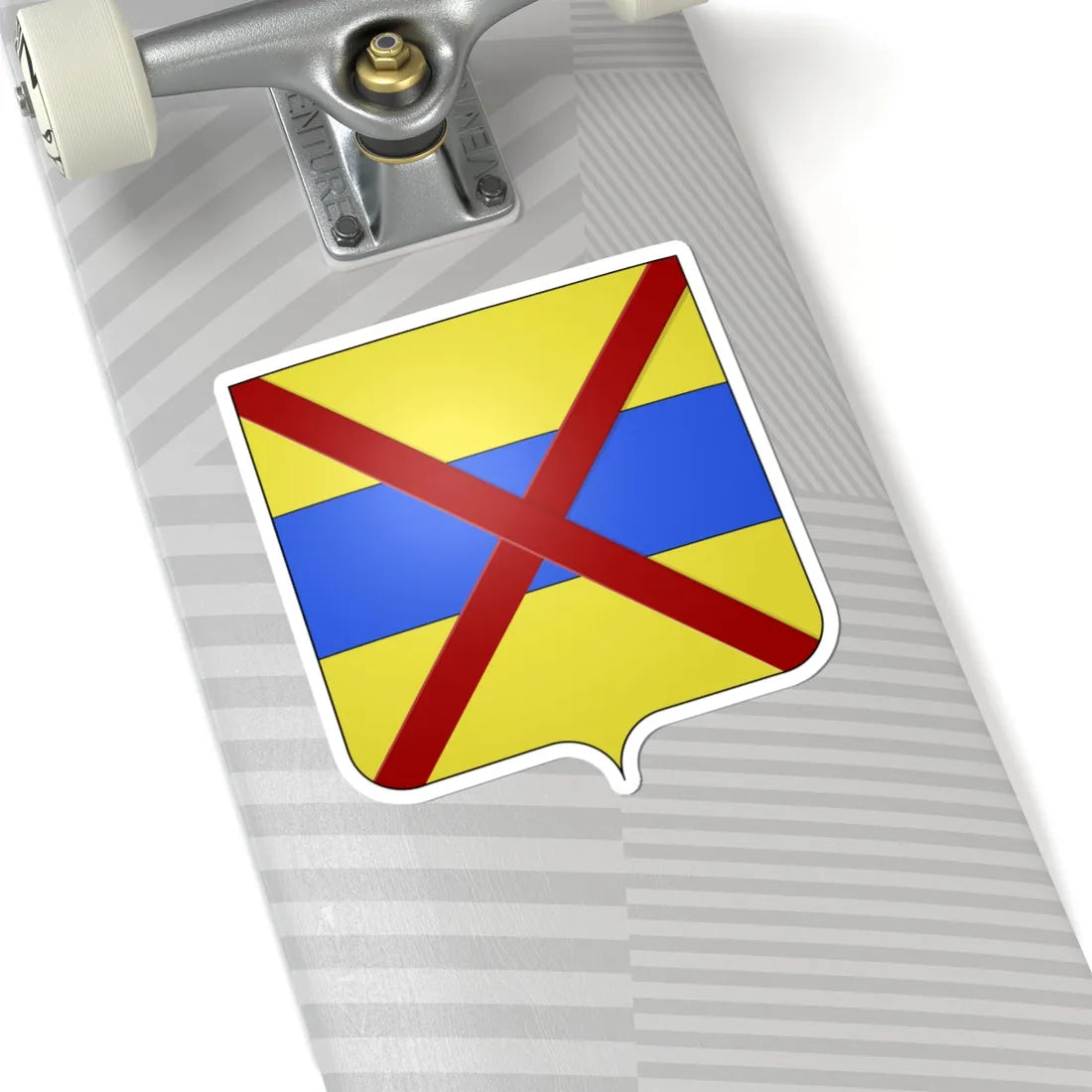 Blason Grimbergen (Belgium) (Coat of Arms) STICKER Vinyl Kiss-Cut Decal - The Sticker Space
