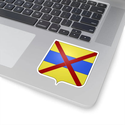 Blason Grimbergen (Belgium) (Coat of Arms) STICKER Vinyl Kiss-Cut Decal - The Sticker Space