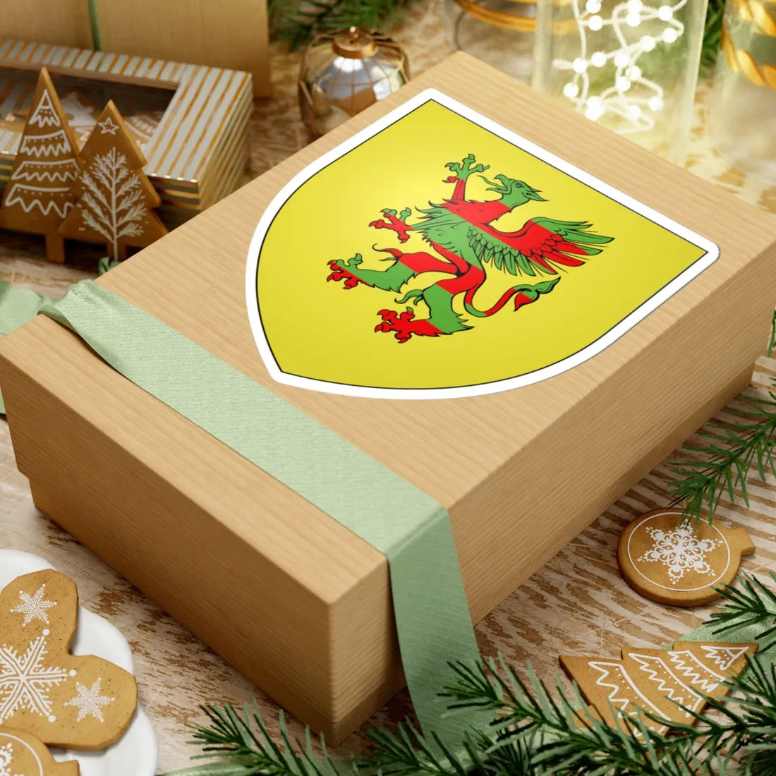 Blason Groetswiin Poméranie selon Gelre (Germany) (Coat of Arms) STICKER Vinyl Kiss-Cut Decal - The Sticker Space