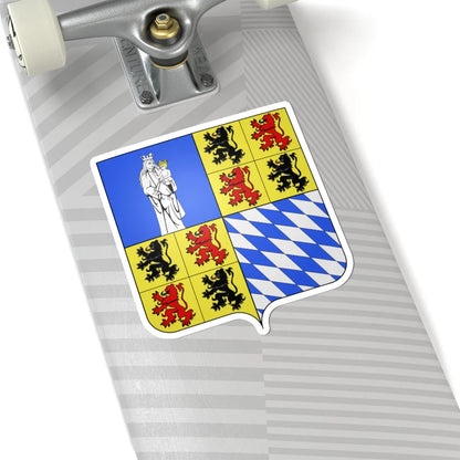 Blason HalleVlaams Brabant (Belgium) (Coat of Arms) STICKER Vinyl Kiss-Cut Decal - The Sticker Space