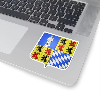 Blason HalleVlaams Brabant (Belgium) (Coat of Arms) STICKER Vinyl Kiss-Cut Decal - The Sticker Space