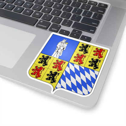 Blason HalleVlaams Brabant (Belgium) (Coat of Arms) STICKER Vinyl Kiss-Cut Decal - The Sticker Space