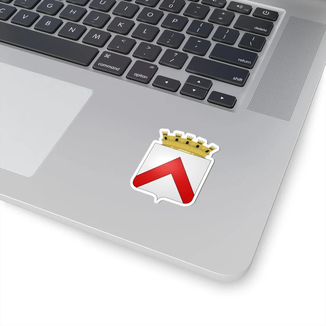 Blason Harelbeke (Belgium) (Coat of Arms) STICKER Vinyl Kiss-Cut Decal - The Sticker Space