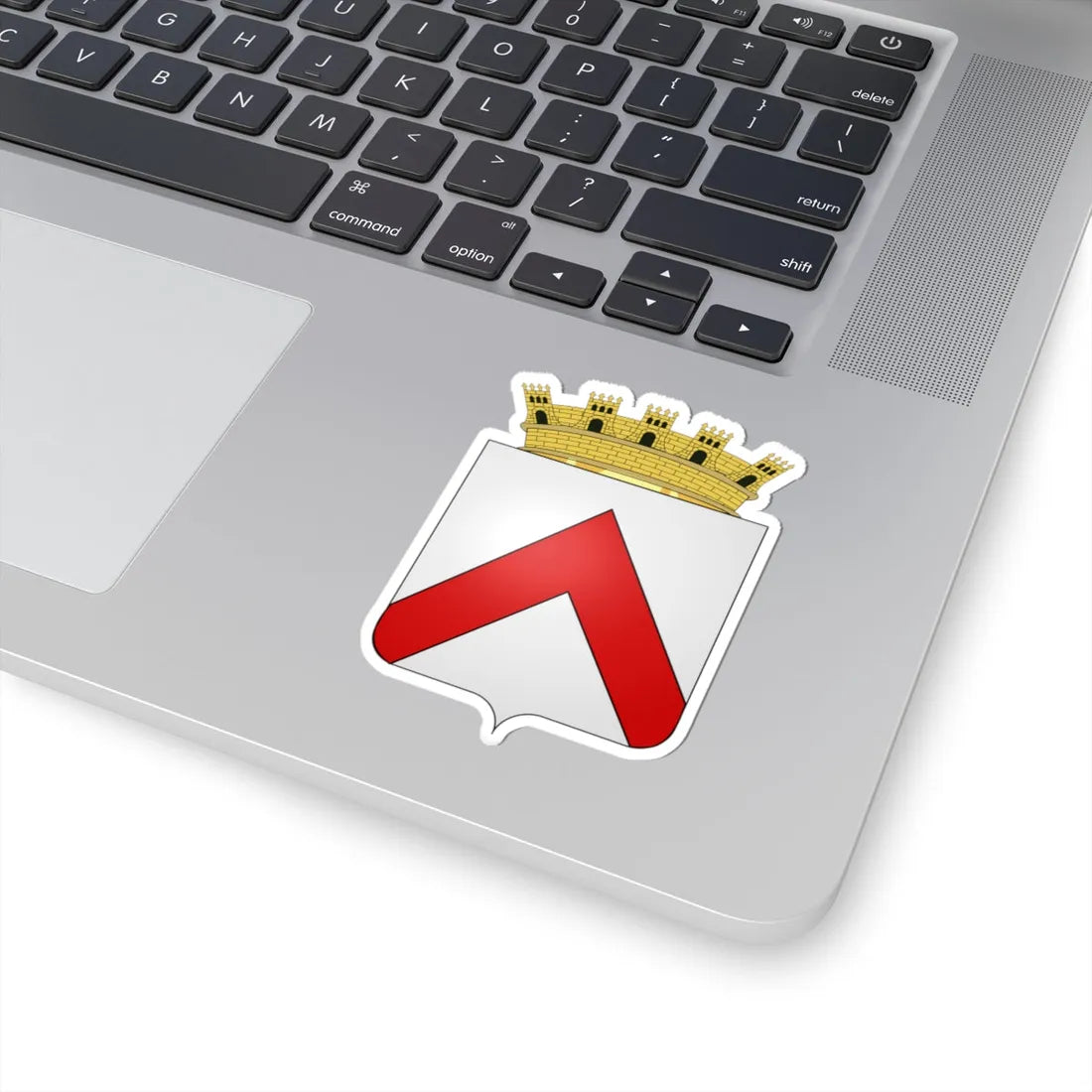 Blason Harelbeke (Belgium) (Coat of Arms) STICKER Vinyl Kiss-Cut Decal - The Sticker Space