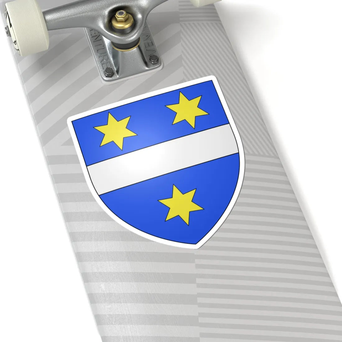 Blason Henri Gessler Kammermeister (Switzerland) (Coat of Arms) STICKER Vinyl Kiss-Cut Decal - The Sticker Space