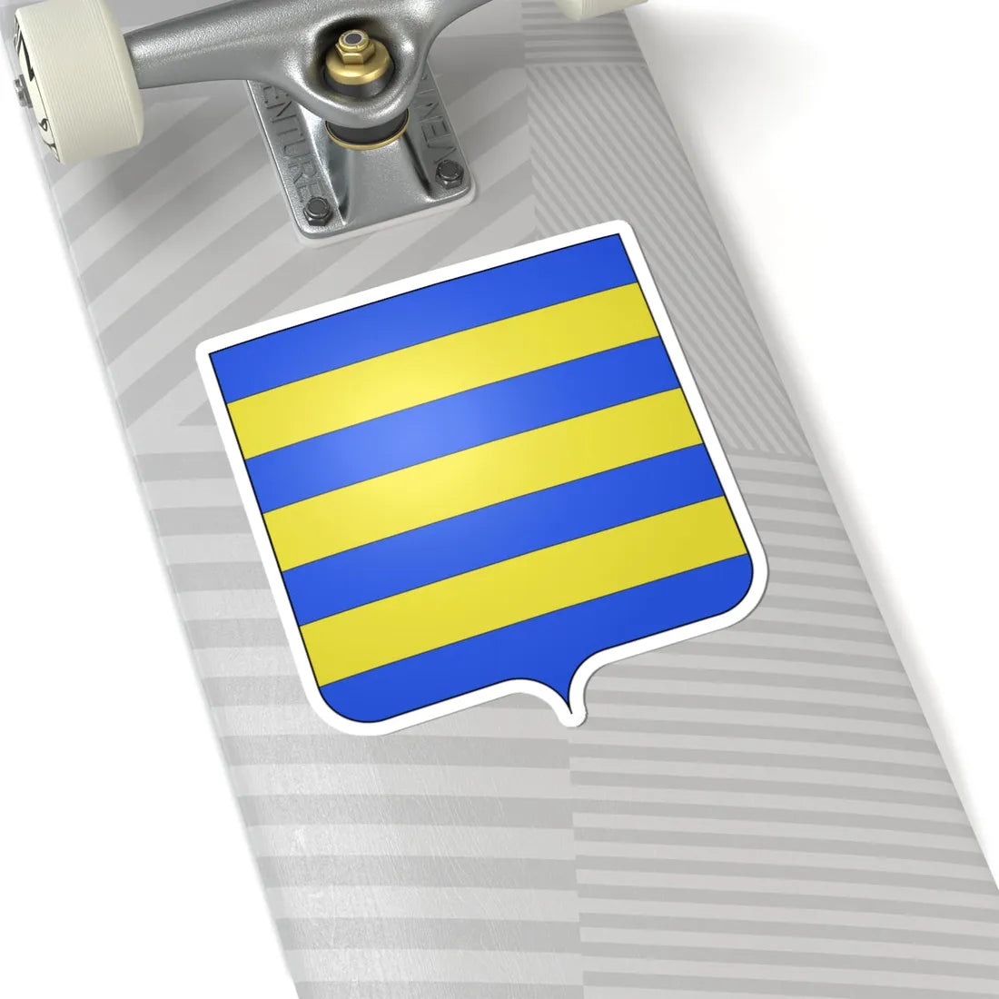 Blason Herbeumont (Belgium) (Coat of Arms) STICKER Vinyl Kiss-Cut Decal - The Sticker Space